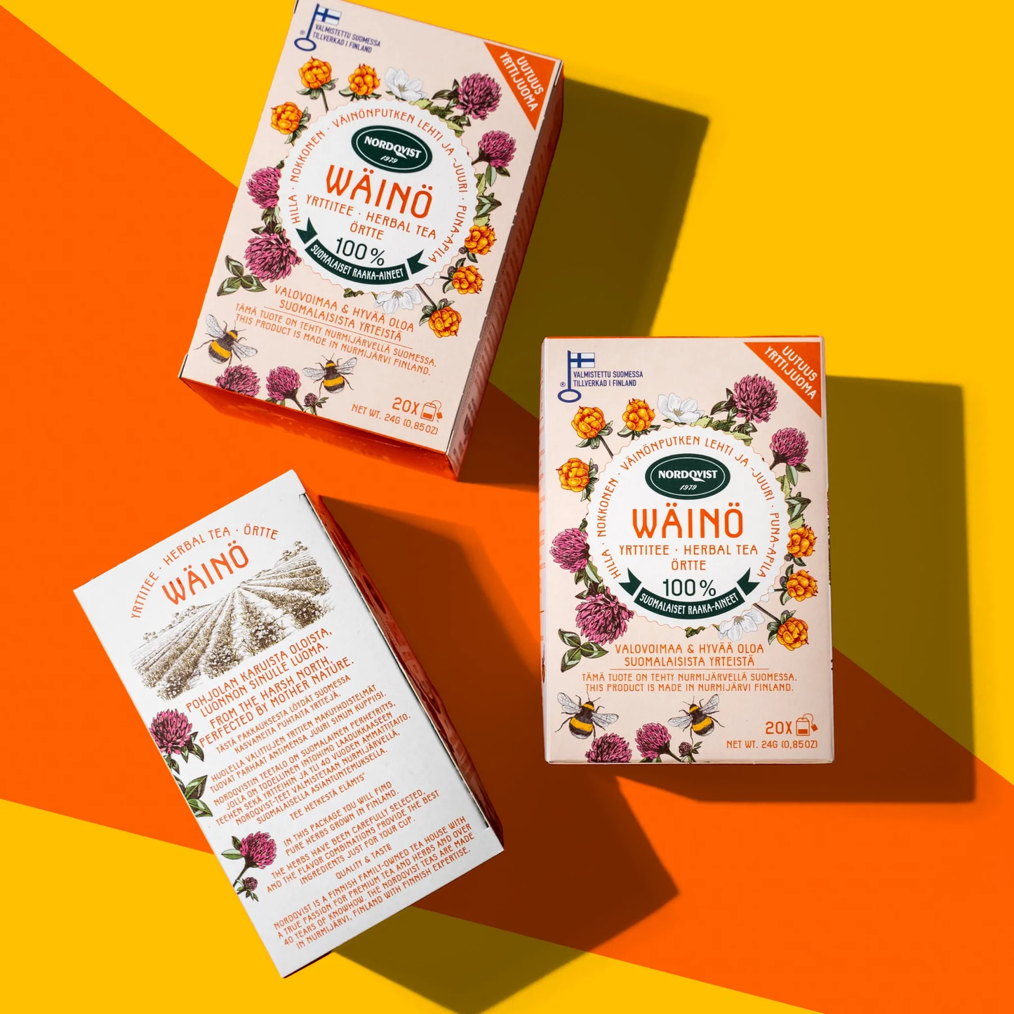 WÄINÖ pure herbal tea grown in Finland