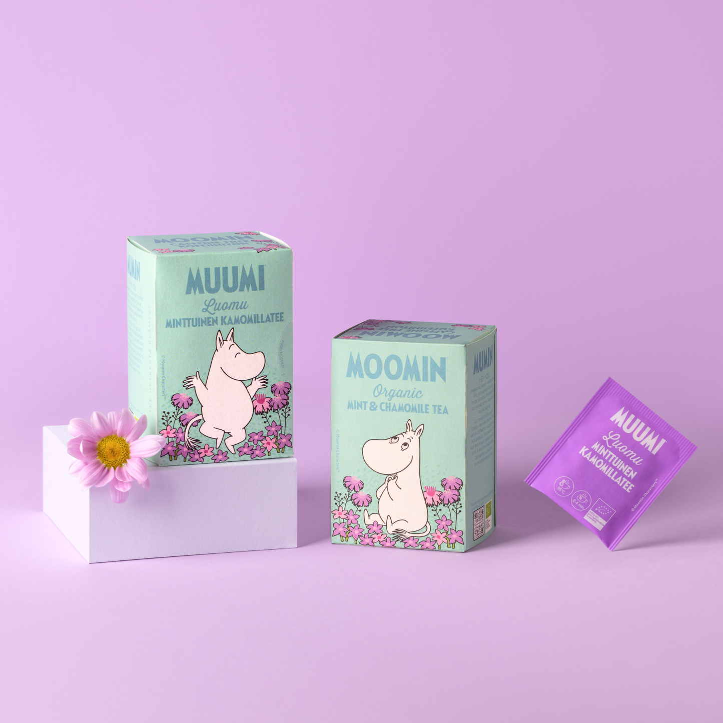 Moomin Chamomile & Organic Mint Tea