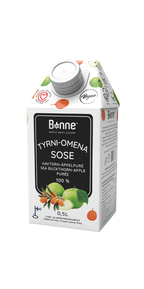 Sea Buckthorn-Apple Purée (0.5L)