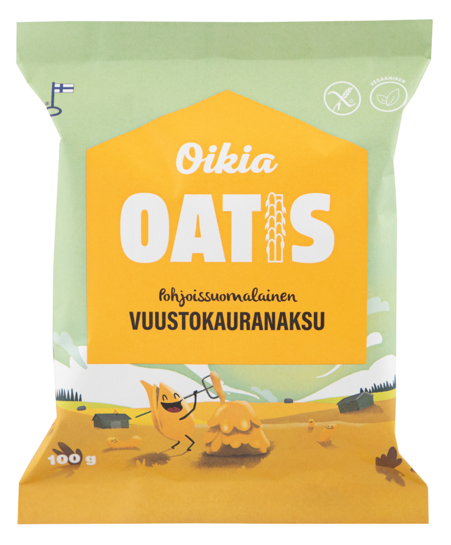 Oatis Vegan Cheese Snack (100g)